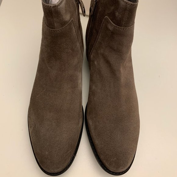 NWT - Geox Women's D Felicity G Leather Tan Ankle Boots Size 8 - Picture 3 of 11